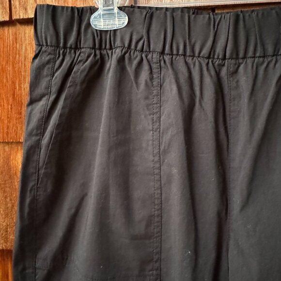 NWT GAP Black Pull On Elastic Waist Off Duty Trousers in Women's Large - Picture 4 of 9